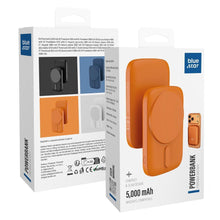 Заредете изображение във визуализатора на галерията – Powerbank compatible with MagSafe Blue Star Slim DG-P8 15W 5000 mAh orange
