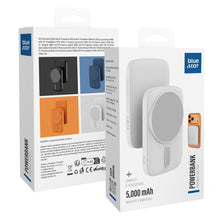Заредете изображение във визуализатора на галерията – Powerbank compatible with MagSafe Blue Star Slim DG-P8 15W 5000 mAh biały
