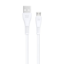 Заредете изображение във визуализатора на галерията – Cable USB A to Micro USB Blue Star 2A 12W 1 m PJ-DG3-A white
