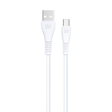 Заредете изображение във визуализатора на галерията – Cable USB A to USB C Blue Star 2A 12W 1 m PJ-DG4-A white
