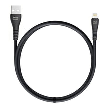 Заредете изображение във визуализатора на галерията – Cable USB A to Lightning Blue Star 2A 12W 1 m PJ-DG5-A black
