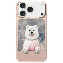 Заредете изображение във визуализатора на галерията – NIMMY case GENTLE PETS SERIES DOG compatible with MagSafe for IPHONE 17 PRO MAX pink
