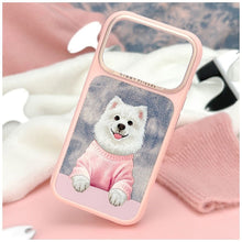 Заредете изображение във визуализатора на галерията – NIMMY case GENTLE PETS SERIES DOG compatible with MagSafe for IPHONE 17 PRO MAX pink
