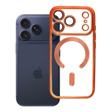 Заредете изображение във визуализатора на галерията – Case for iPhone 17 PRO Electro Mag Cover compatible with MagSafe orange
