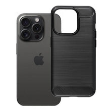 Заредете изображение във визуализатора на галерията – Case for iPhone 15 PRO CARBON 2.0 black
