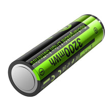Заредете изображение във визуализатора на галерията – Rechargeable battery R6 (AA) 860 mAh with USB C + cable USB A to 2 x USB C 2 pcs Hoco JA3 black
