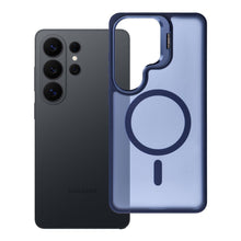 Заредете изображение във визуализатора на галерията – Case for Samsung S26 ULTRA Forcell F-Protect Shadow Stand Premium compatible with MagSafe navy blue
