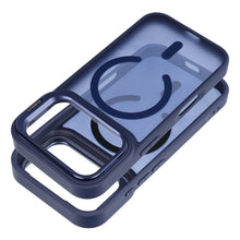Заредете изображение във визуализатора на галерията – Case for iPhone 17 PRO Forcell F-Protect Shadow Stand Premium compatible with MagSafe navy blue
