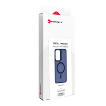 Заредете изображение във визуализатора на галерията – Case for Samsung A37 Forcell F-Protect Shadow Stand Premium compatible with MagSafe navy blue
