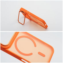 Заредете изображение във визуализатора на галерията – Case for iPhone 17 PRO Forcell F-Protect Shadow Stand Premium compatible with MagSafe orange
