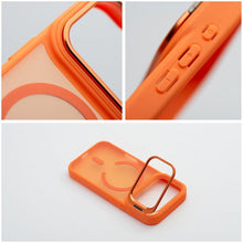 Заредете изображение във визуализатора на галерията – Case for iPhone 17 PRO Forcell F-Protect Shadow Stand Premium compatible with MagSafe orange
