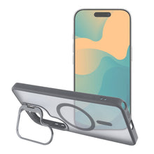 Заредете изображение във визуализатора на галерията – Case for Samsung A57 Forcell F-Protect Shadow Stand Premium compatible with MagSafe grey

