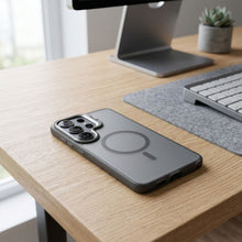Заредете изображение във визуализатора на галерията – Case for Samsung A57 Forcell F-Protect Shadow Stand Premium compatible with MagSafe grey
