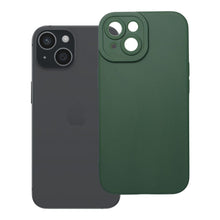 Заредете изображение във визуализатора на галерията – Case for iPhone 15 Matt 2.0 dark green
