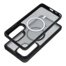Заредете изображение във визуализатора на галерията – Case for Samsung S26 Forcell F-Protect Smoke Hybrid Premium compatible with MagSafe black
