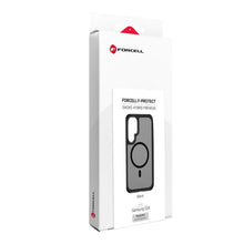 Заредете изображение във визуализатора на галерията – Case for Samsung S26 Forcell F-Protect Smoke Hybrid Premium compatible with MagSafe black

