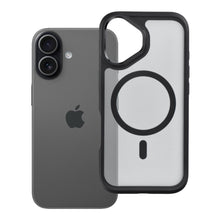 Заредете изображение във визуализатора на галерията – Case for iPhone 17 Forcell F-Protect Smoke Hybrid Premium compatible with MagSafe black

