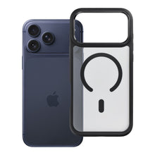 Заредете изображение във визуализатора на галерията – Case for iPhone 17 Pro Max Forcell F-Protect Smoke Hybrid Premium compatible with MagSafe black
