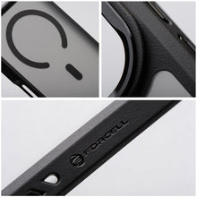 Заредете изображение във визуализатора на галерията – Case for iPhone 17 Pro Max Forcell F-Protect Smoke Hybrid Premium compatible with MagSafe black
