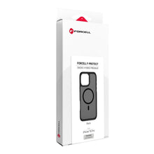 Заредете изображение във визуализатора на галерията – Case for iPhone 16 Pro Forcell F-Protect Smoke Hybrid Premium compatible with MagSafe black
