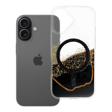 Заредете изображение във визуализатора на галерията – Case for iPhone 17 Golden compatible with MagSafe black
