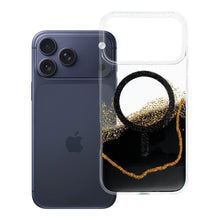 Заредете изображение във визуализатора на галерията – Case for iPhone 17 Pro Max Golden compatible with MagSafe black
