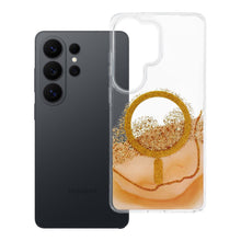 Заредете изображение във визуализатора на галерията – Case for Samsung S26 Ultra Golden compatible with MagSafe gold
