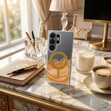 Заредете изображение във визуализатора на галерията – Case for Samsung S26 Ultra Golden compatible with MagSafe gold
