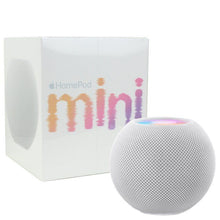Заредете изображение във визуализатора на галерията – Wireless speaker inteligent Apple Home Pod Mini compatible with AirPlay white
