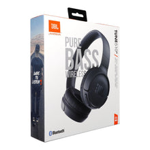Заредете изображение във визуализатора на галерията – JBL Tune 510 over-ear wireless headphones - black
