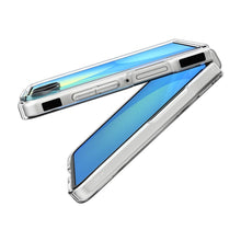 Заредете изображение във визуализатора на галерията – SPIGEN case compatible with MagSafe SAMSUNG GALAXY Z FLIP 8 clear/white
