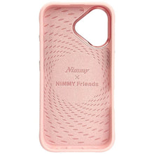 Заредете изображение във визуализатора на галерията – NIMMY case GLASSES COOL CAT compatible with MagSafe for IPHONE 16 pink
