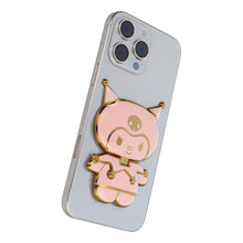 Заредете изображение във визуализатора на галерията – Phone stand DOLL - stick-on - pink
