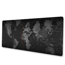 Заредете изображение във визуализатора на галерията – Mouse / keyboard pad &quot;World map&quot; 30 x 80 x 2 mm RC-K-1073 black
