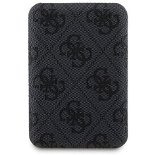 Заредете изображение във визуализатора на галерията – Guess 4G Metal Logo case set for iPhone 11 + 5000mAh MagSafe power bank - black
