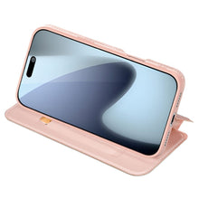 Заредете изображение във визуализатора на галерията – DUX DUCIS wallet case SKIN PRO for IPHONE 17 PRO MAX rose

