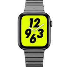 Заредете изображение във визуализатора на галерията – Tech-Protect LinkBand for Apple Watch 4 / 5 / 6 / 7 / 8 / 9 / SE / Ultra 1 / 2 (42/44/45/49 mm) - black
