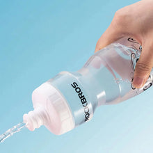 Заредете изображение във визуализатора на галерията – Rockbros DCBT69C sports bottle with seal 750 ml - white with black inscription
