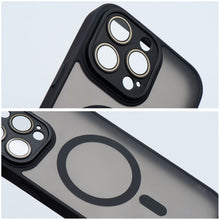 Заредете изображение във визуализатора на галерията – VARIETE MAG COVER Case compatible with MagSafe for IPHONE 16 PRO MAX black
