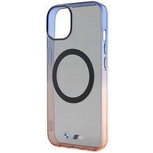Заредете изображение във визуализатора на галерията – BMW Gradient Bumper MagSafe case for iPhone 14 Plus - gray
