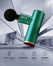 Заредете изображение във визуализатора на галерията – SKG F3-EN massage gun for the whole body - green

