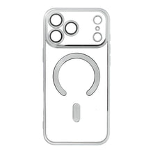 Заредете изображение във визуализатора на галерията – Case for iPhone 18 Pro Max / 17 Pro Max Electro Mag Cover compatible with MagSafe silver
