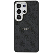 Заредете изображение във визуализатора на галерията – GUESS case for SAMSUNG S26 Ultra GUHMS26LP4MSEGCK (4G Embossed Ring MagSafe) black
