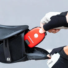 Заредете изображение във визуализатора на галерията – Rockbros 32420981001 bicycle lock with retractable cable - red
