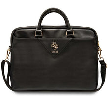 Заредете изображение във визуализатора на галерията – Guess Triangle 4G bag for a 16" laptop - black
