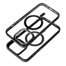 Заредете изображение във визуализатора на галерията – COLOR EDGE MAG COVER case compatible with MagSafe for IPHONE 17 Pro black
