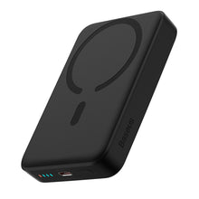 Заредете изображение във визуализатора на галерията – Baseus Magnetic Mini Induction Powerbank 10000mAh 30W - black + USB-C - USB-C cable
