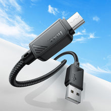 Заредете изображение във визуализатора на галерията – HOCO cable USB A to Micro USB 2,4A X113 1 m black
