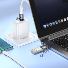 Заредете изображение във визуализатора на галерията – Adapter OTG USB A to USB C Hoco UA46B gray
