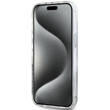 Заредете изображение във визуализатора на галерията – Karl Lagerfeld IML Choupette Head &amp; Monogram case for iPhone 15 / 14 / 13 - transparent
